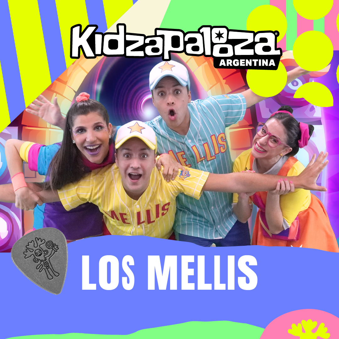 ¡Los Mellis, conocidos como los Rulos de Topa, aterrizan en Kidzapalooza 2025!