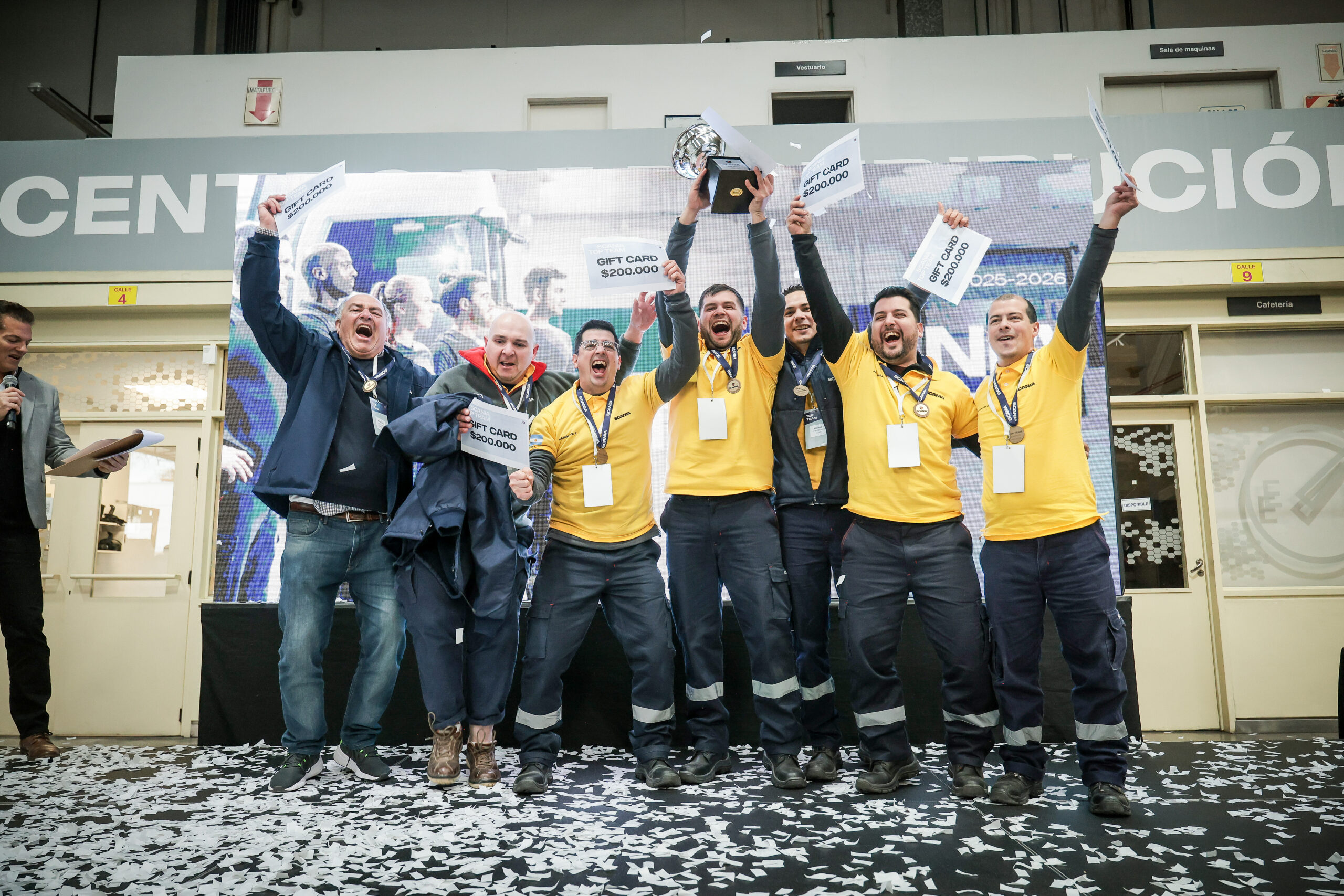 El equipo de Santa Fe se consagró campeón en la final nacional de Scania Top Team 2025
